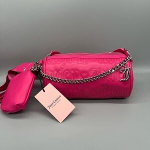 Juicy couture puff roll bag xbody purse